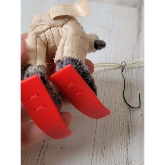 Bath and Body Works ski Bear plush ornament Xmas decor - Picture 5 of 6